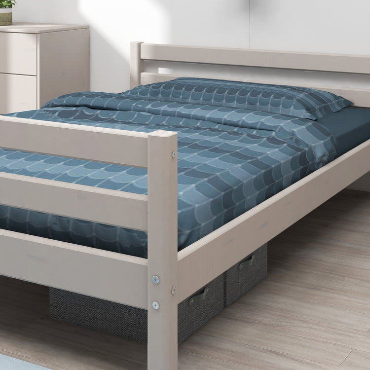 Flexa. Classic 150cm width bed - 210cm - Grey washed