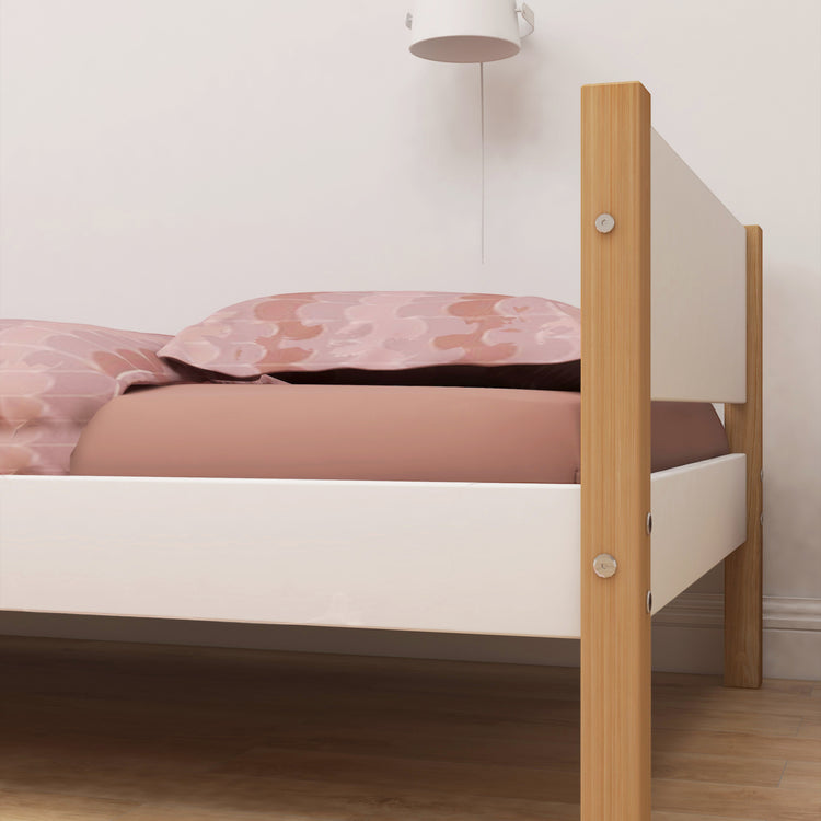 Flexa. Nor bed - 210cm - White / Oak