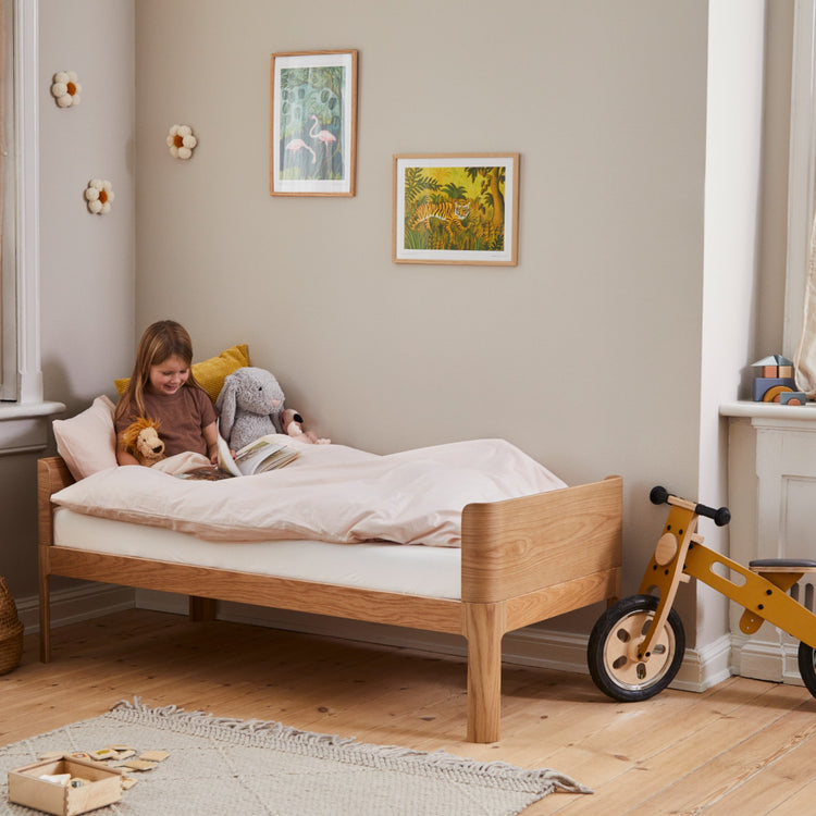 FLEXA. Junior bed Nova - Oak