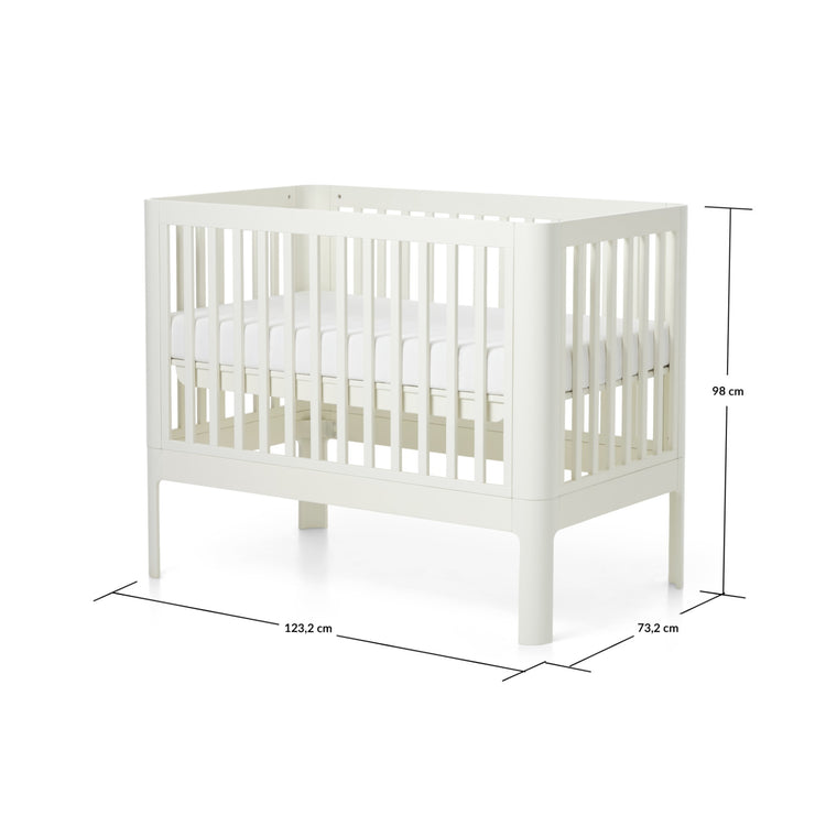 FLEXA. Baby cot Nova - Cream white
