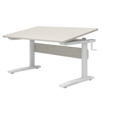 Flexa. Study desk - White washed