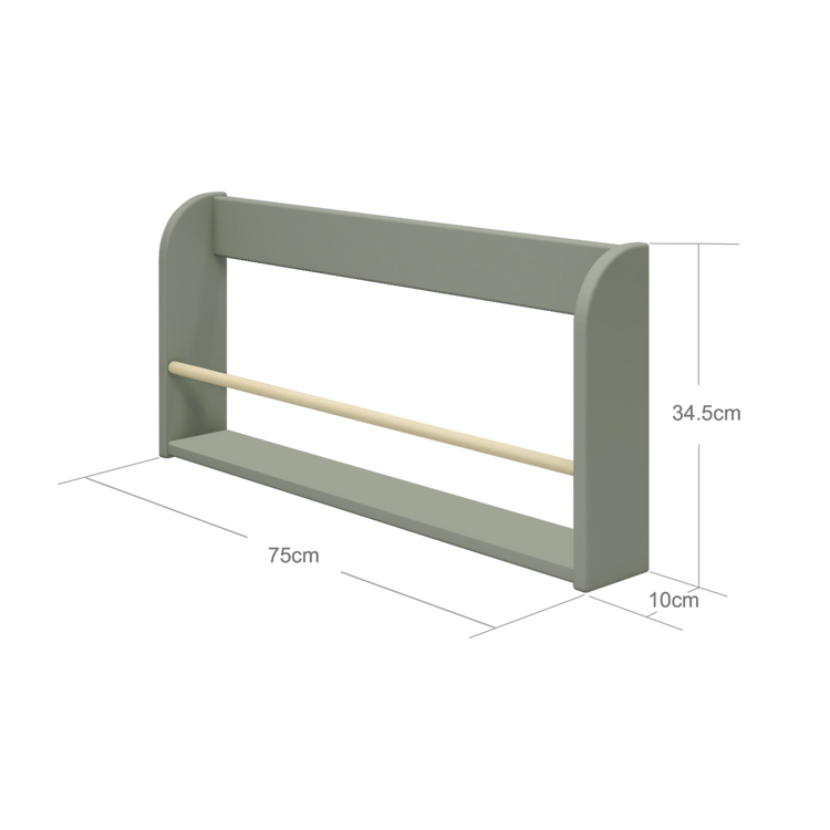 Flexa. Dots display shelf - Light green