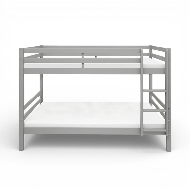 Actim bunk bed with straight ladder. Grey