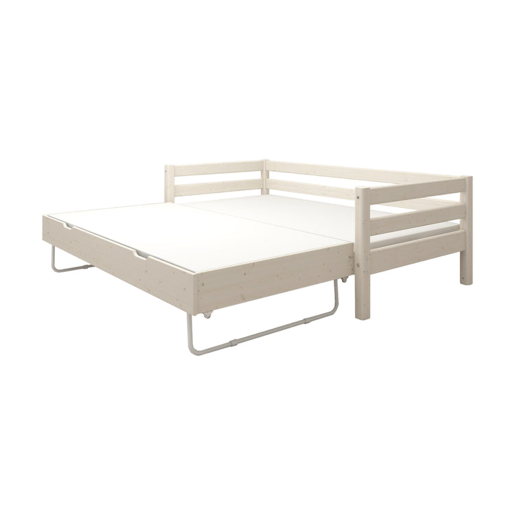Flexa. Classic daybed with guest bed - 210cm - White washed
