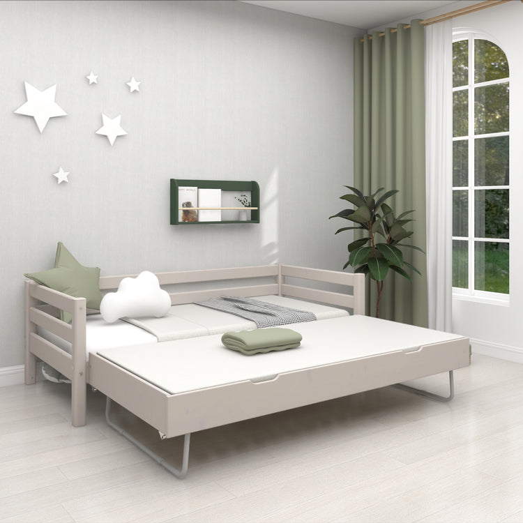 Flexa. Classic daybed with guest bed - 210cm - Grey washed
