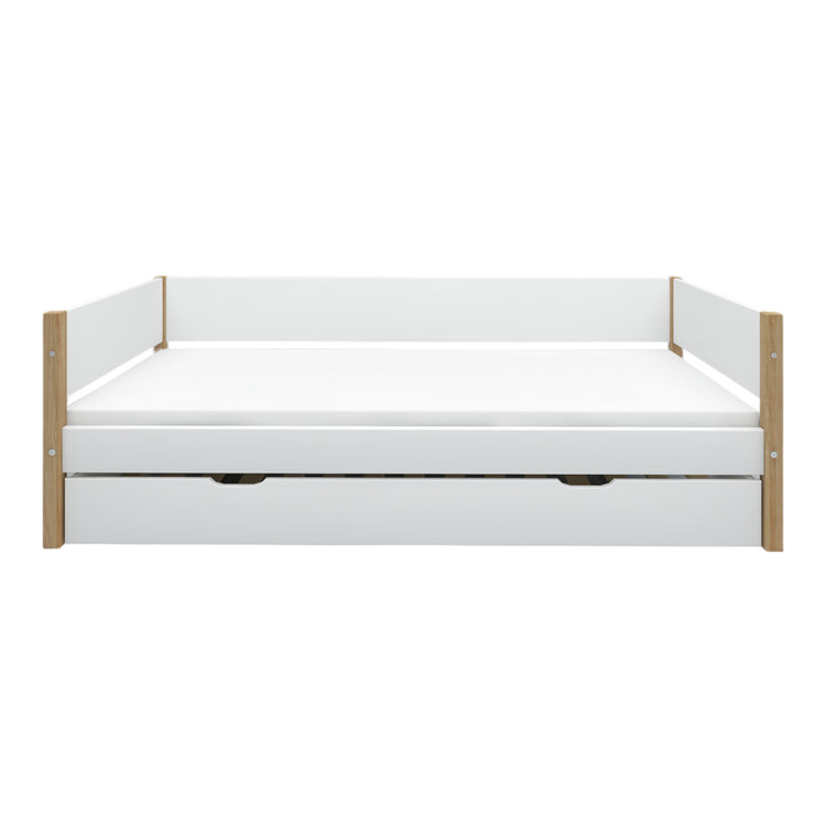 Flexa. Nor daybed with guest bed - 210cm - White / Oak