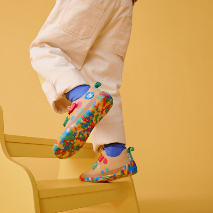 AFFENZAHN. Sneaker Cotton Lucky Monkey