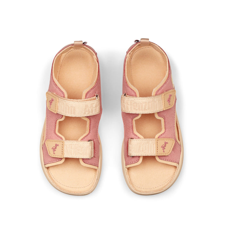 AFFENZAHN. Sandal Vegan Airy Flamingo