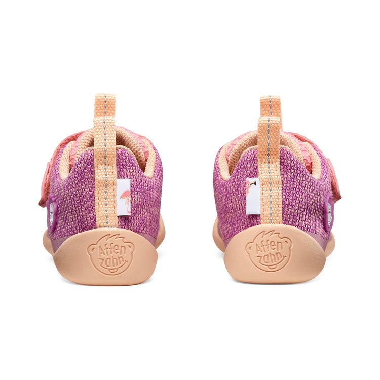 AFFENZAHN. Παπούτσια Sneaker Knit Happy Φλαμίνγκο