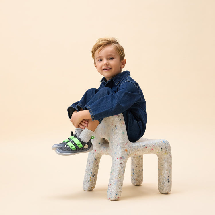 AFFENZAHN. Παπούτσια Sneaker Knit Happy Πάνθηρας