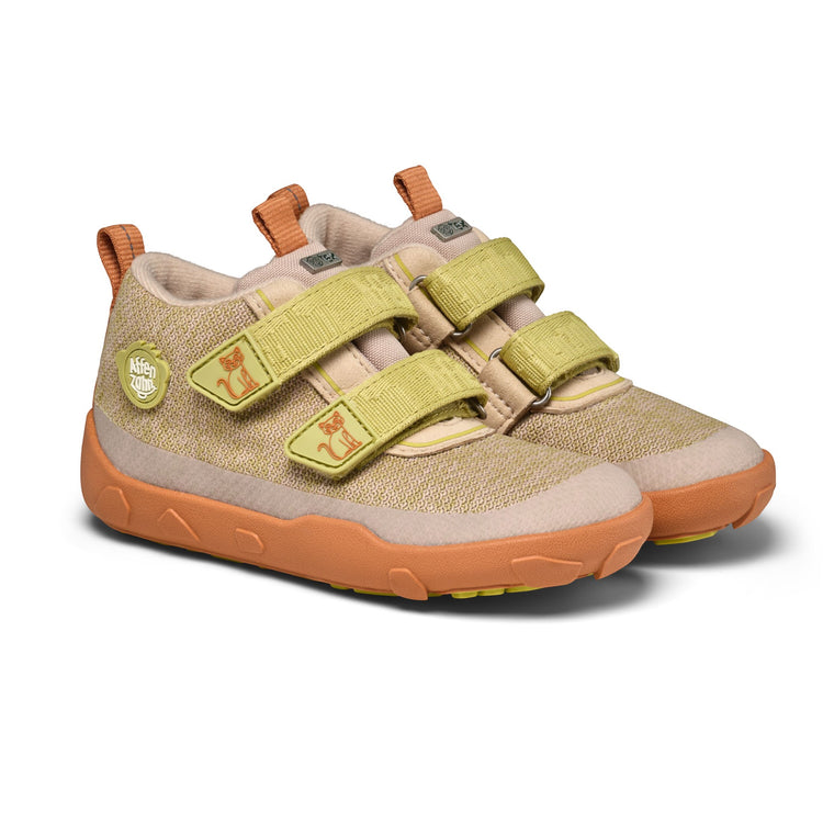 AFFENZAHN. Low Boot Knit Happy Cat