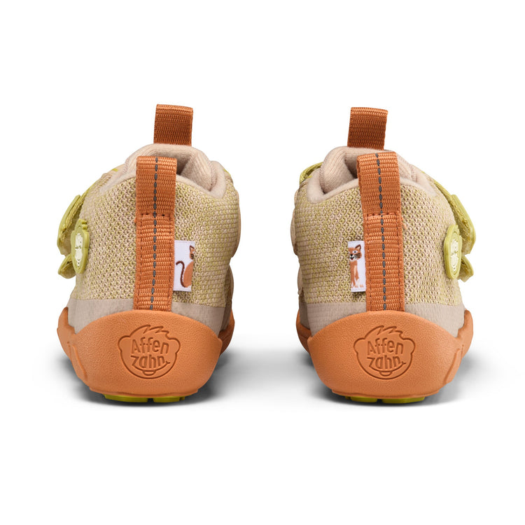 AFFENZAHN. Low Boot Knit Happy Cat