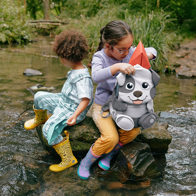 AFFENZAHN. Rain Boot Vegan Plashy Owl
