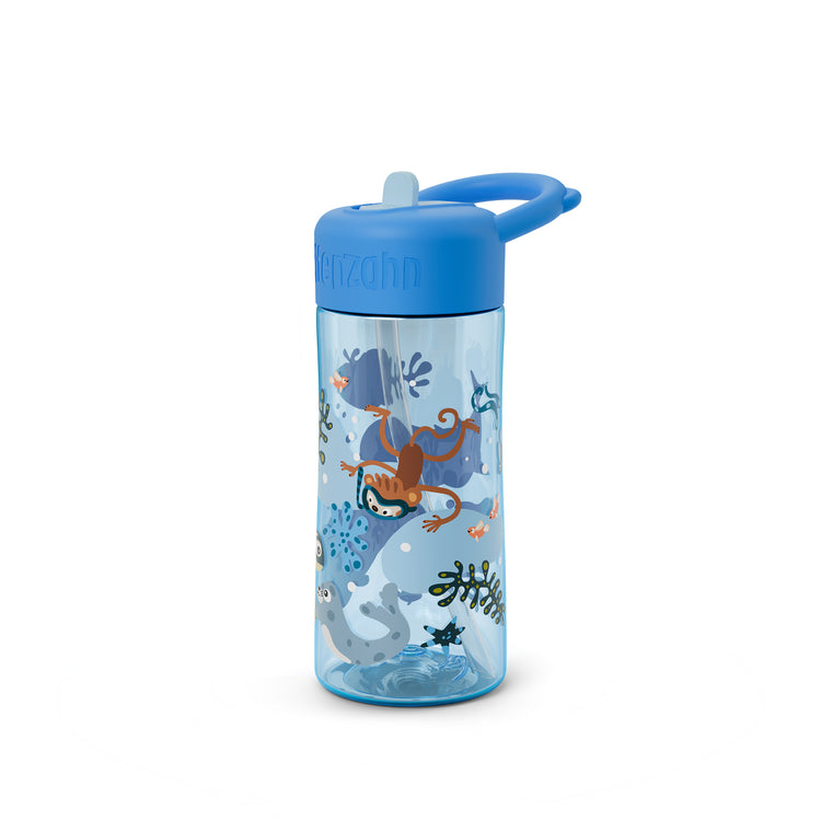 AFFENZAHN. Drinking bottle Unbelievable underwater world