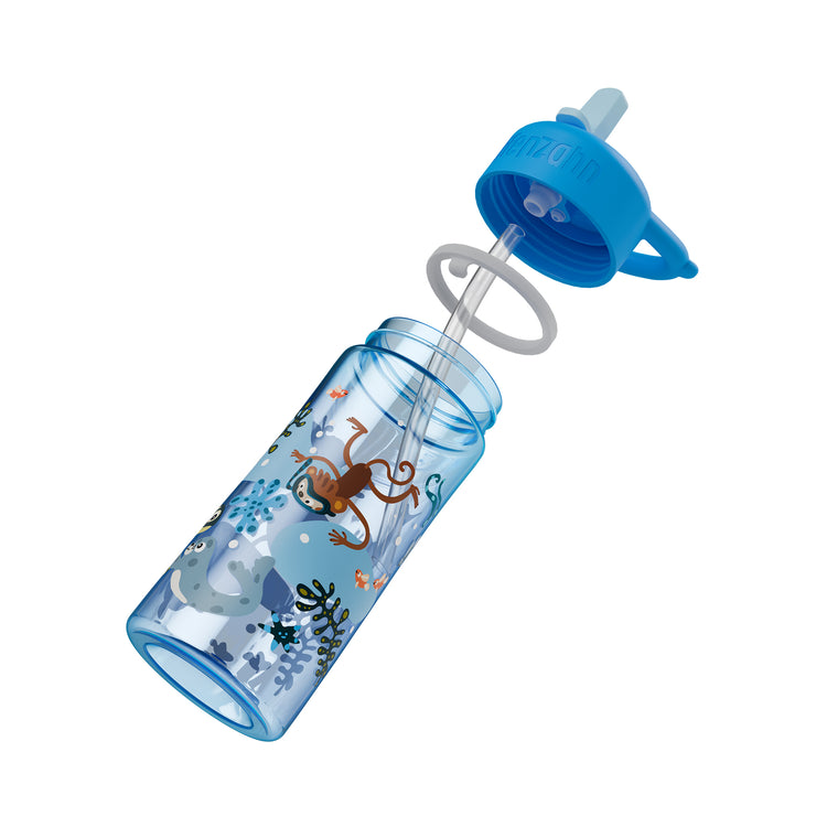 AFFENZAHN. Drinking bottle Unbelievable underwater world