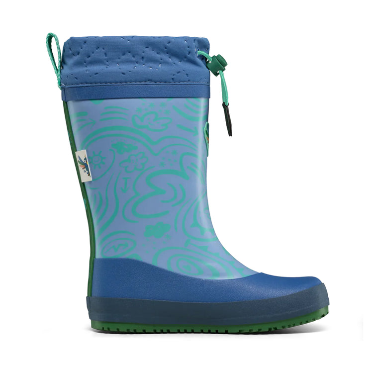 AFFENZAHN. Rain Boot Vegan Puddly Bird of Paradise