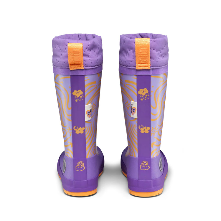 AFFENZAHN. Rain Boot Vegan Puddly Butterfly