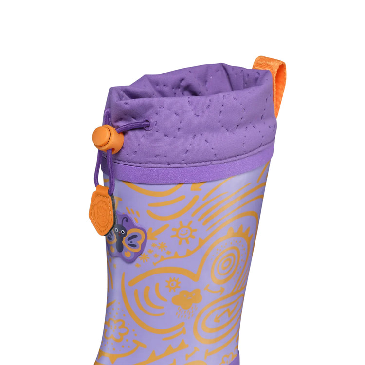 AFFENZAHN. Rain Boot Vegan Puddly Butterfly