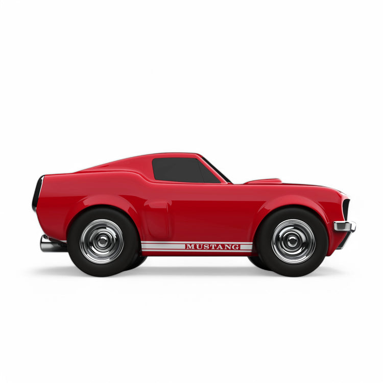 Baghera. Racing Ford Mustang Car Red