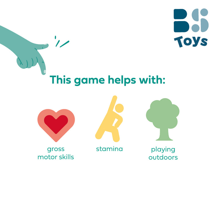 BS TOYS. Παιχνίδι κυνηγητού - Πιάσε την ουρά μου!