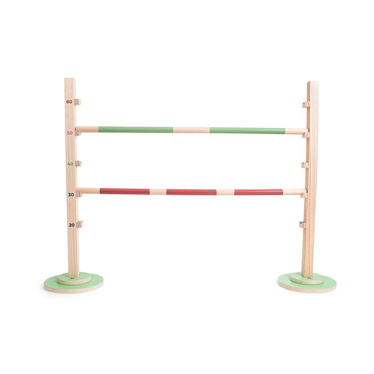 BS TOYS. Ξύλινο παιχνίδι άλματος με εμπόδια