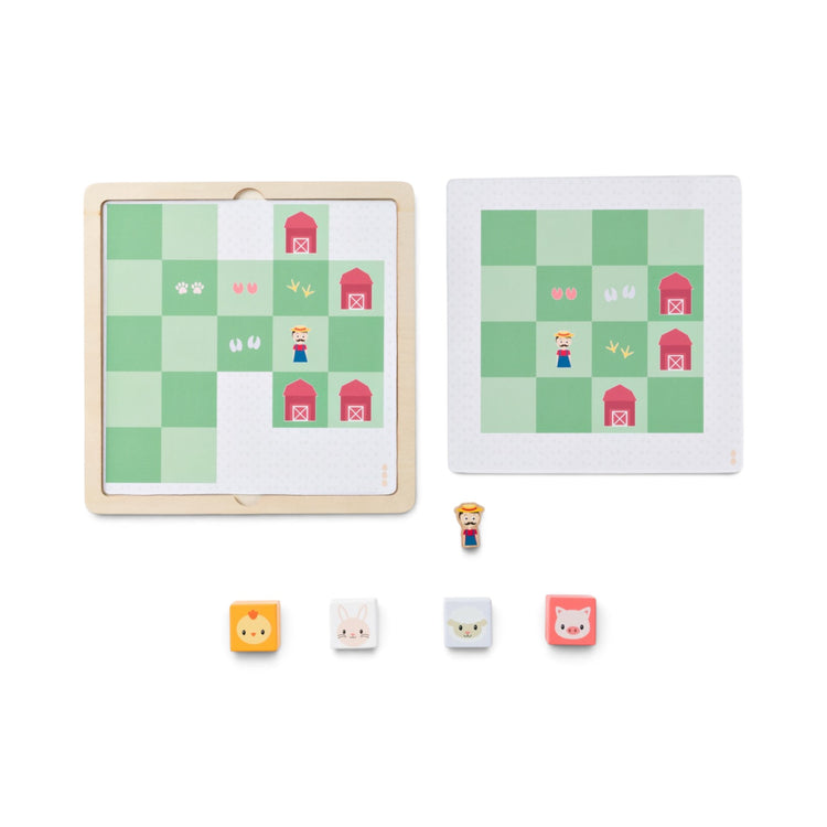 BS TOYS. Παιχνίδι λογικής Farmyard Shuffle