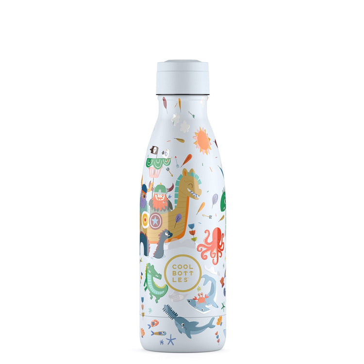 COOL BOTTLES. Ανοξείδωτο παιδικό μπουκάλι Γενναίοι Vikings 350ml