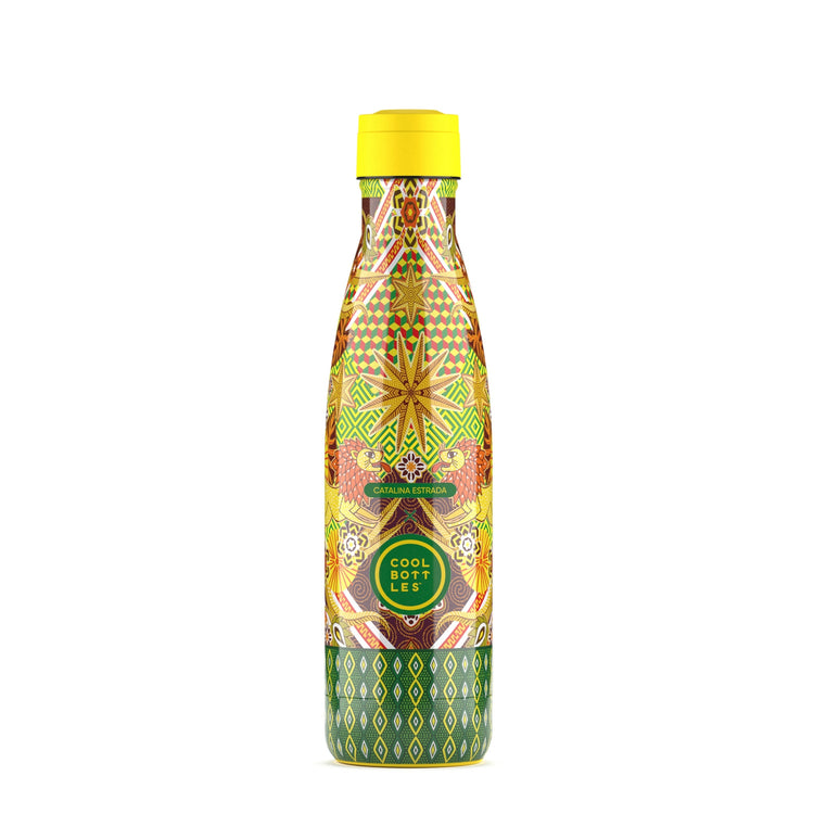 COOL BOTTLES. Ανοξείδωτο μπουκάλι-θερμός Λιοντάρια 500ml