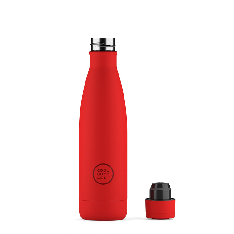 COOL BOTTLES. Stainless steel bottle Vivid Red 500ml