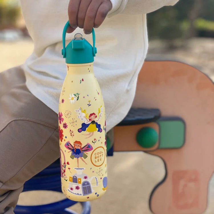 COOL BOTTLES. Ανοξείδωτο παιδικό μπουκάλι Νεράιδες 350ml