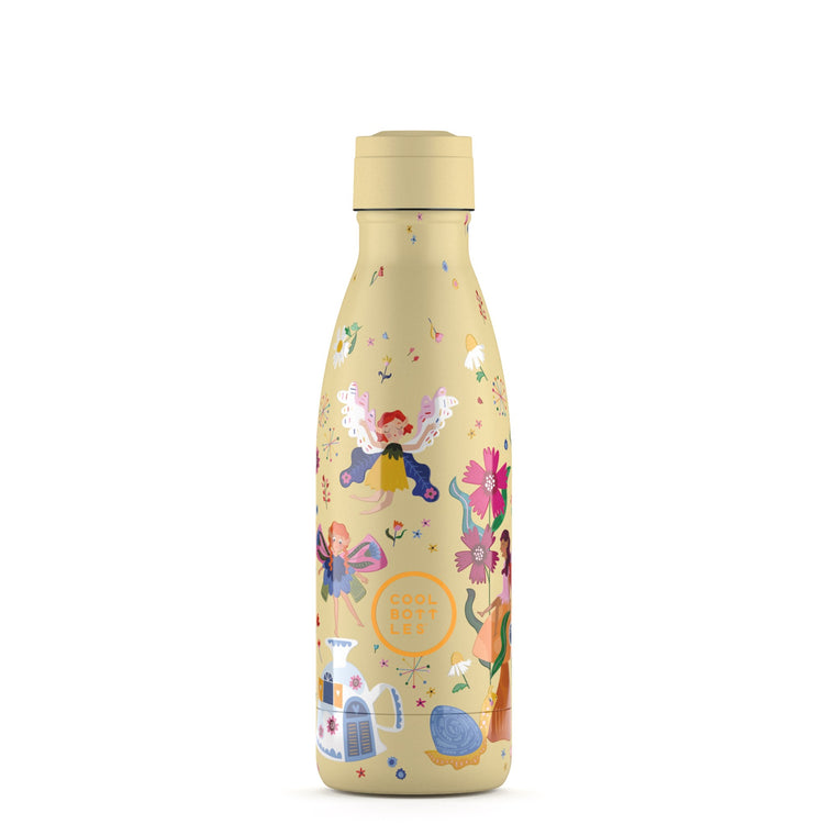 COOL BOTTLES. Ανοξείδωτο παιδικό μπουκάλι Νεράιδες 350ml