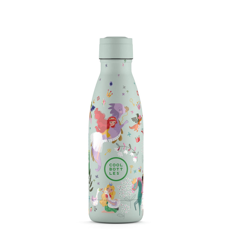 COOL BOTTLES. Ανοξείδωτο παιδικό μπουκάλι Πριγκίπισσες 350ml