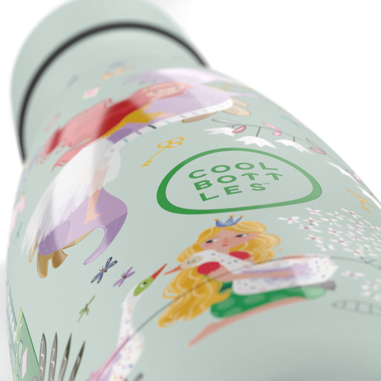 COOL BOTTLES. Ανοξείδωτο παιδικό μπουκάλι Πριγκίπισσες 350ml