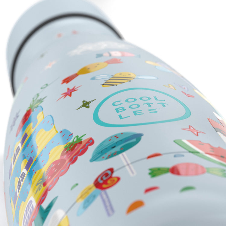 COOL BOTTLES. Ανοξείδωτο παιδικό μπουκάλι Ζαχαρωτά 350ml