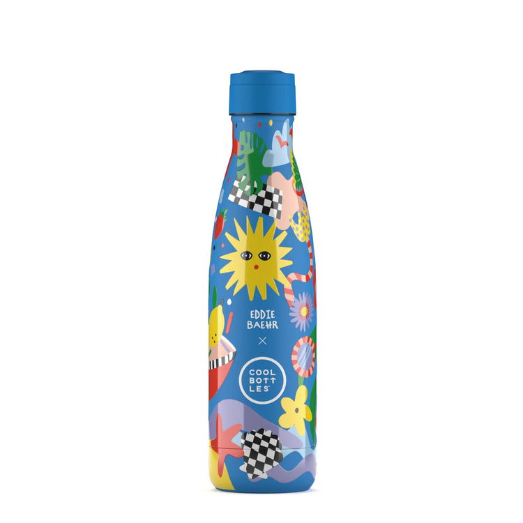 COOL BOTTLES. Stainless steel bottle Eddie Baehr - Sunshine Fiesta 500ml