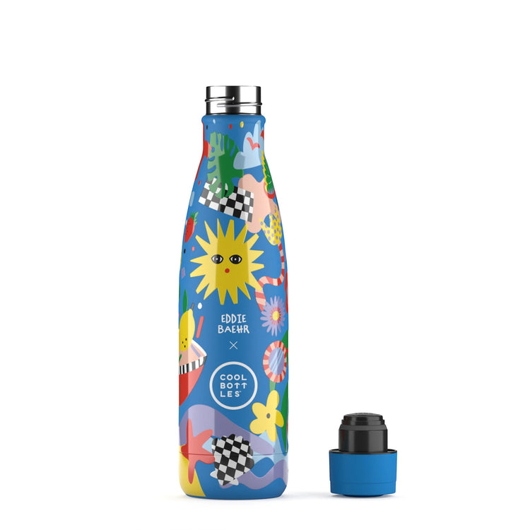 COOL BOTTLES. Stainless steel bottle Eddie Baehr - Sunshine Fiesta 500ml