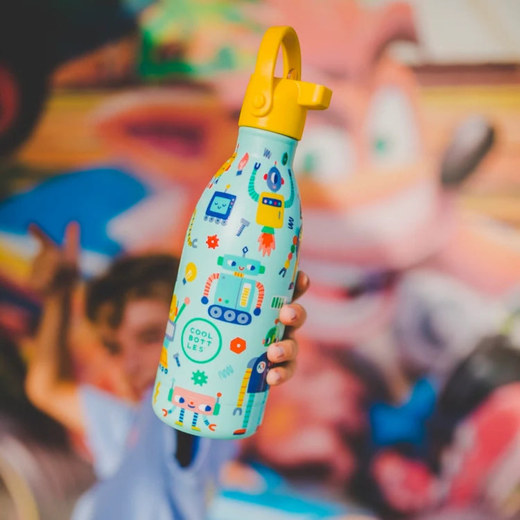 COOL BOTTLES. Kids water bottle Short Circuit 500ml