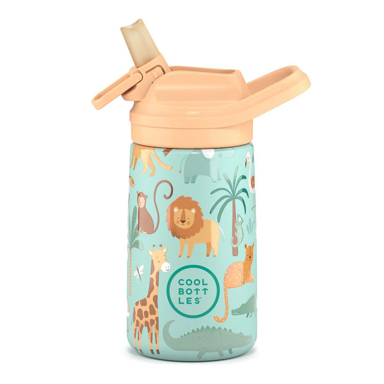 COOL BOTTLES. Ανοξείδωτο παιδικό παγούρι Άγρια Παρέα 350ml