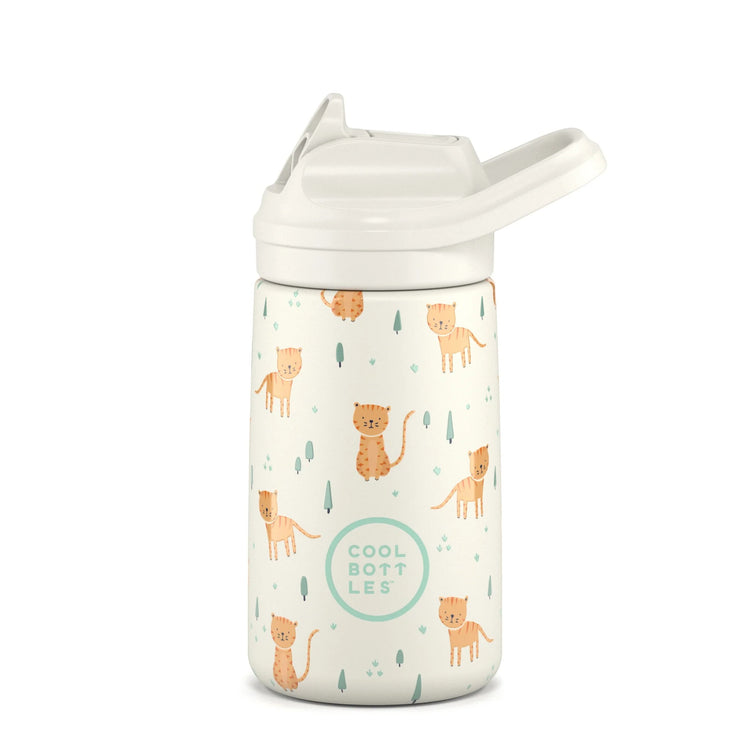 COOL BOTTLES. Ανοξείδωτο παιδικό παγούρι Γατούλες 350ml
