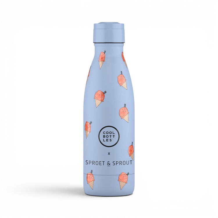 COOL BOTTLES. Ανοξείδωτο παιδικό μπουκάλι Blue Scoop 350ml
