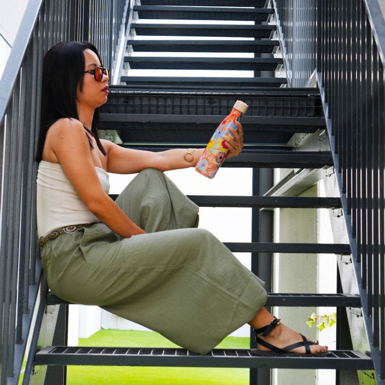 COOL BOTTLES. Stainless steel bottle Rock Garden 500ml