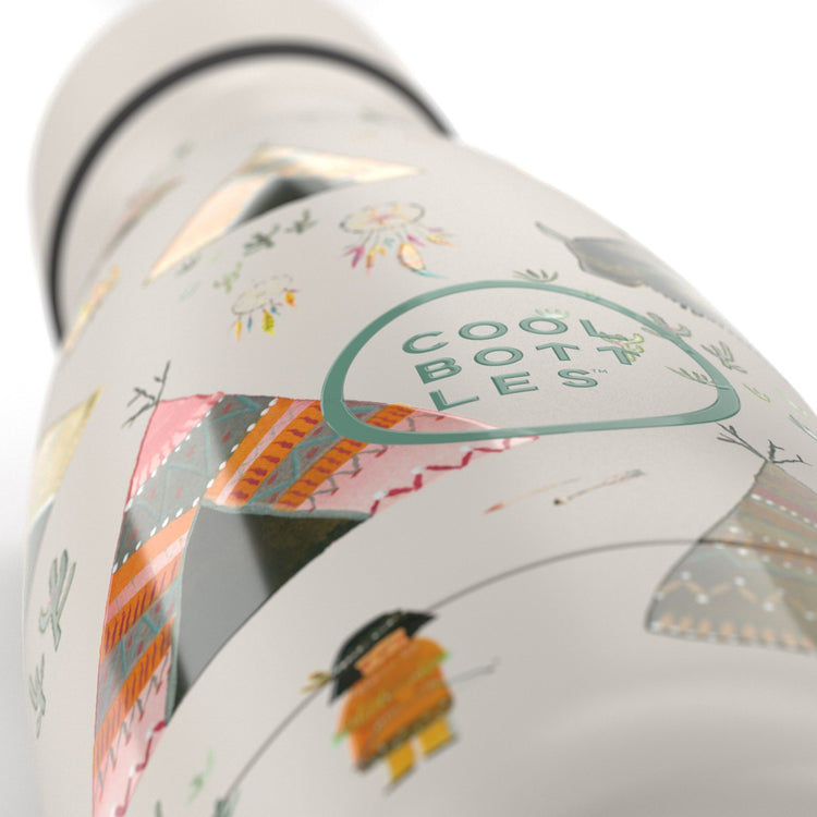COOL BOTTLES. Ανοξείδωτο παιδικό μπουκάλι Ινδιάνοι 260ml
