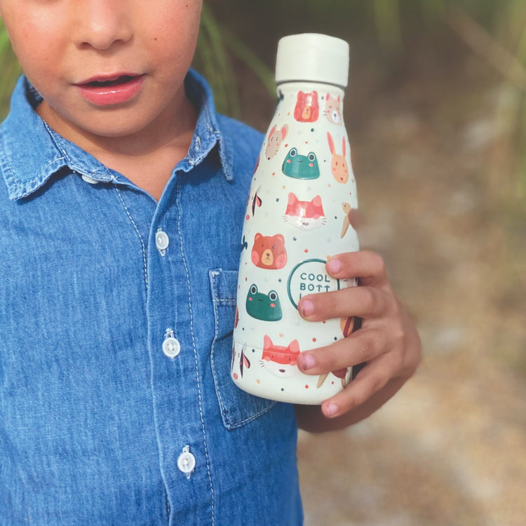 COOL BOTTLES. Kids water bottle Pet Lover 260ml