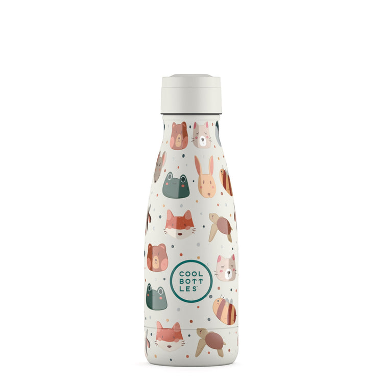 COOL BOTTLES. Ανοξείδωτο παιδικό μπουκάλι Ζωάκια 260ml