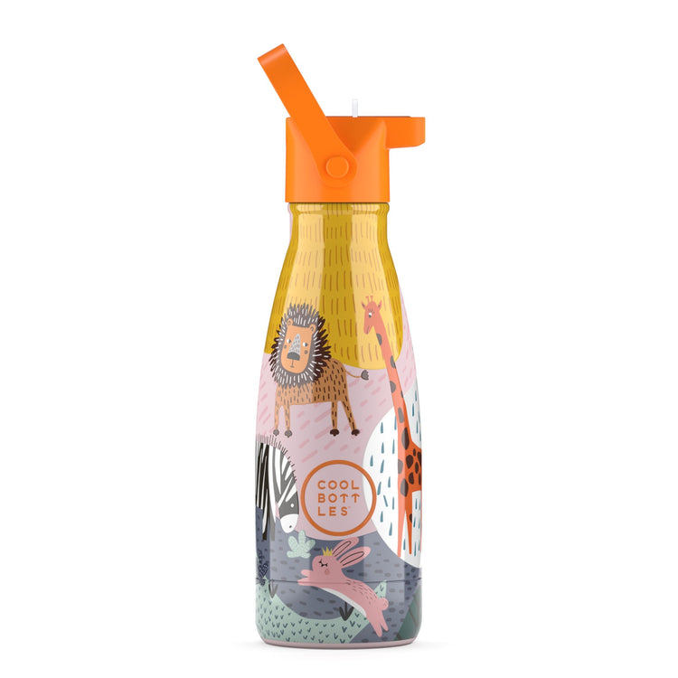 COOL BOTTLES. Kids water bottle Savannah Kingdom 260ml