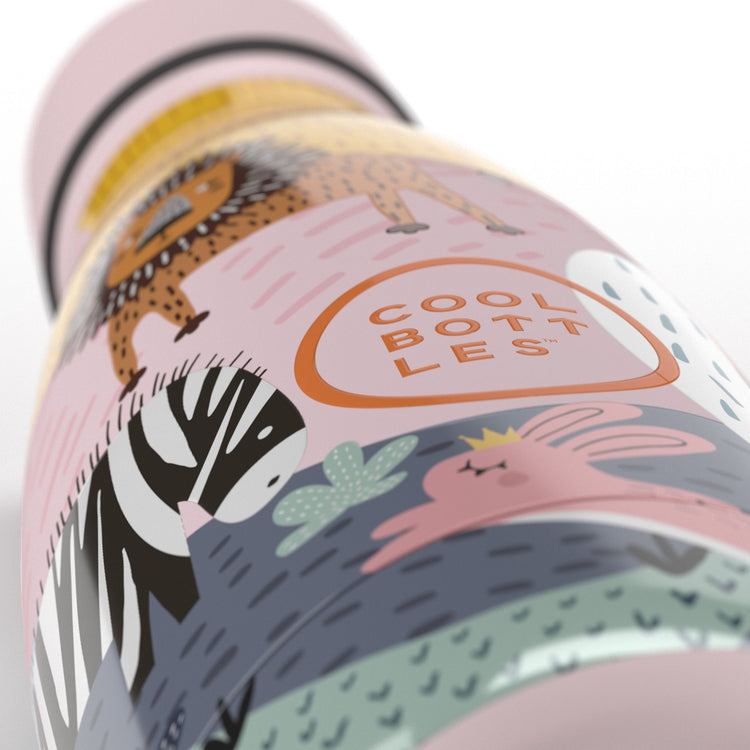 COOL BOTTLES. Kids water bottle Savannah Kingdom 260ml