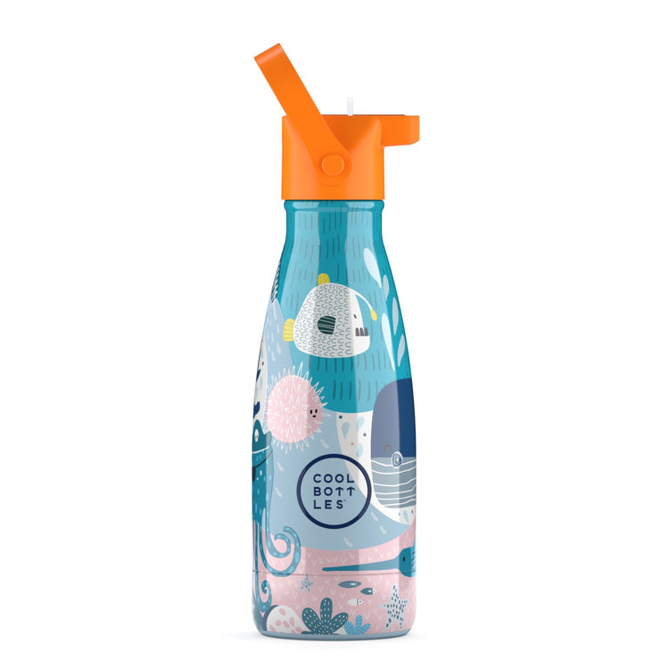COOL BOTTLES. Kids water bottle Sea World 260ml