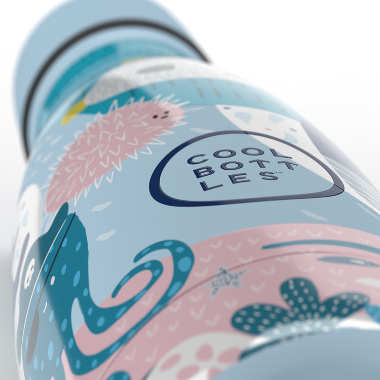 COOL BOTTLES. Kids water bottle Sea World 260ml