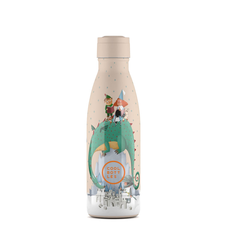 COOL BOTTLES. Ανοξείδωτο παιδικό μπουκάλι Δράκος 350ml