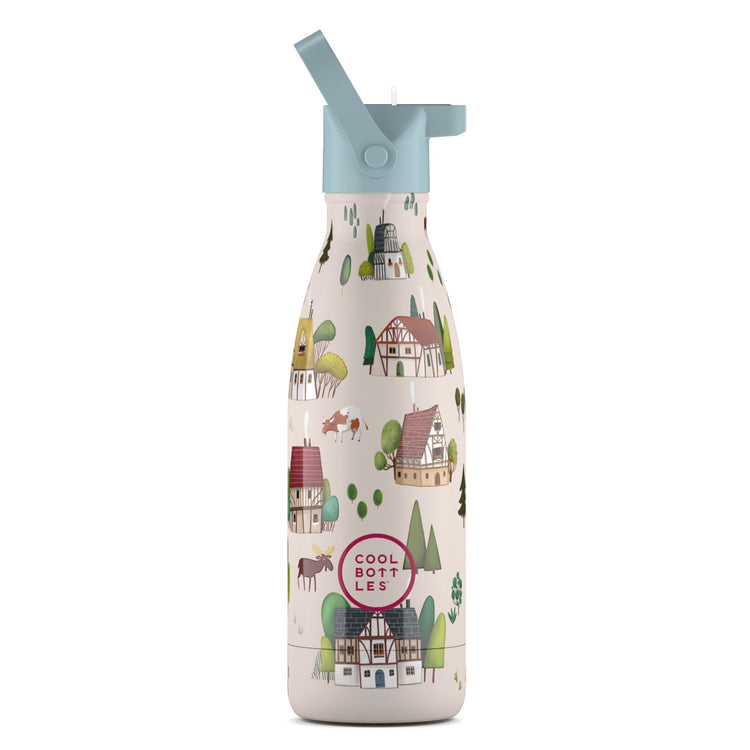 COOL BOTTLES. Kids water bottle Tudor Village 350ml